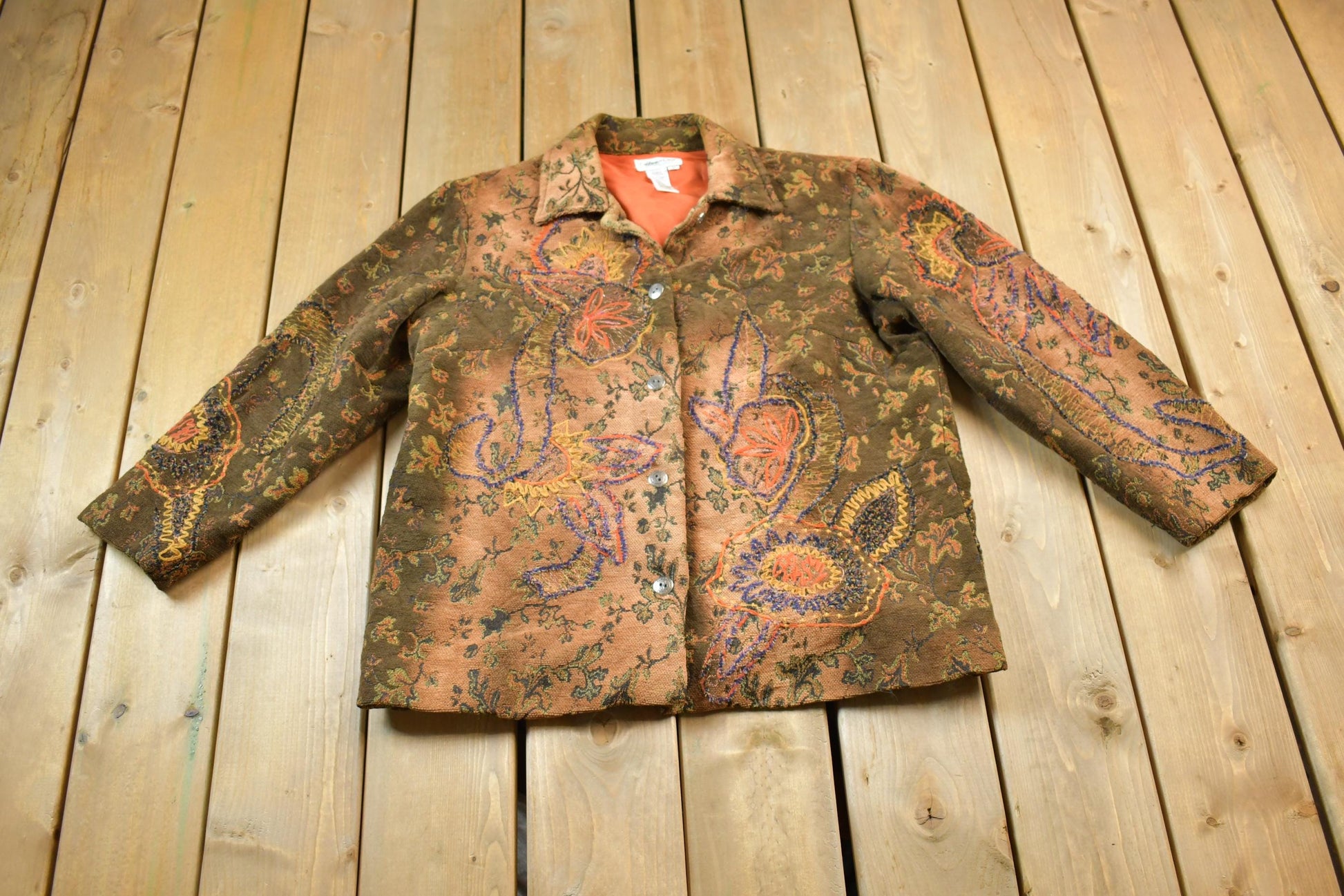 Vintage 1990's Coldwater Creek Button Up Jacket Women's L from propervintagecanada