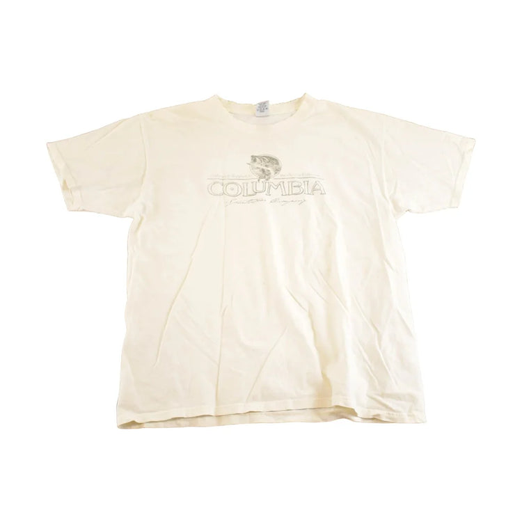 Vintage 1990's Columbia Fishing Souvenir Outdoorsman T-Shirt Mens L from propervintagecanada