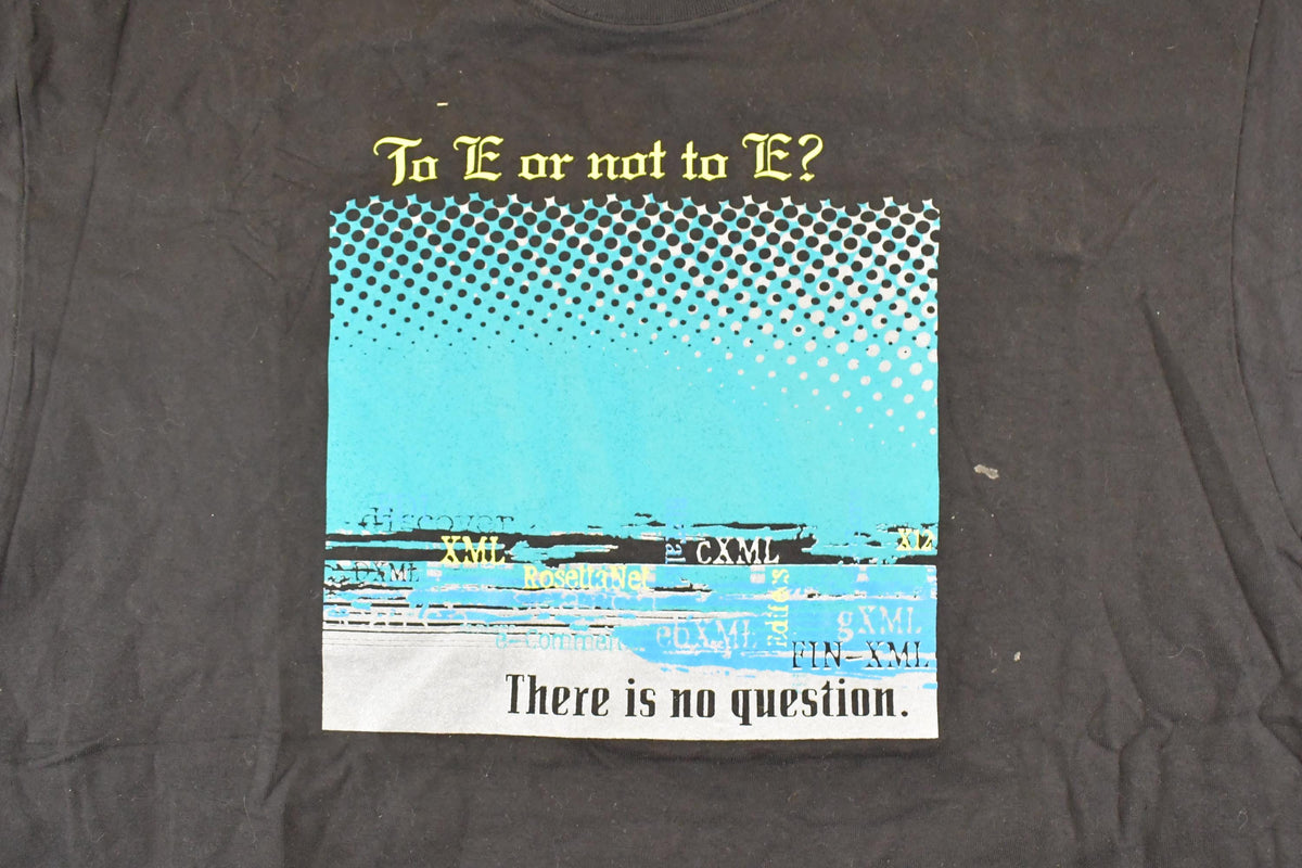 Vintage 1990's Comptia Computer Souvenir Travel T-Shirt Men's XL from propervintagecanada