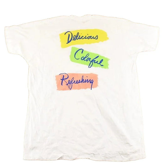 Vintage 1990's Crystal Light Screen Stars Souvenir Travel T-Shirt Men's XXL from propervintagecanada