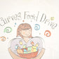 Vintage 1990's Curves Food Drive Souvenir Travel T-Shirt Women's XL from propervintagecanada