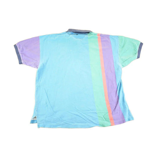 Vintage 1990's Eddie Bauer Colorblock Button Up Shirt Men's XL from propervintagecanada
