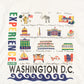 Vintage 1990's Experience Washington DC Souvenir Travel T-Shirt Men's XL from propervintagecanada