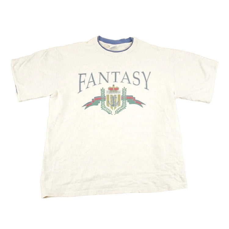 Vintage 1990's Fantasy Double Collar Souvenir Boating T-Shirt Men's L from propervintagecanada