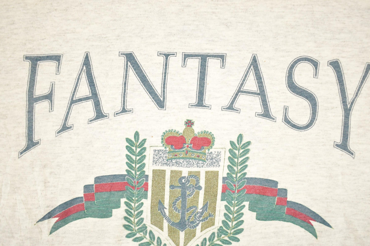 Vintage 1990's Fantasy Double Collar Souvenir Boating T-Shirt Men's L from propervintagecanada