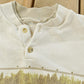 Vintage 1990's Forest Print Henley Sweatshirt ��� All Over Nature Wildlife Trees from propervintagecanada