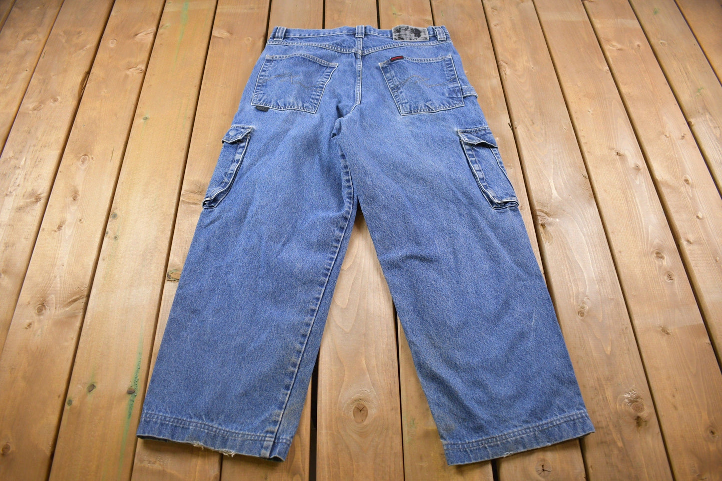 Vintage 1990's FUBU Cargo Jeans Men's 34 x 29 from propervintagecanada