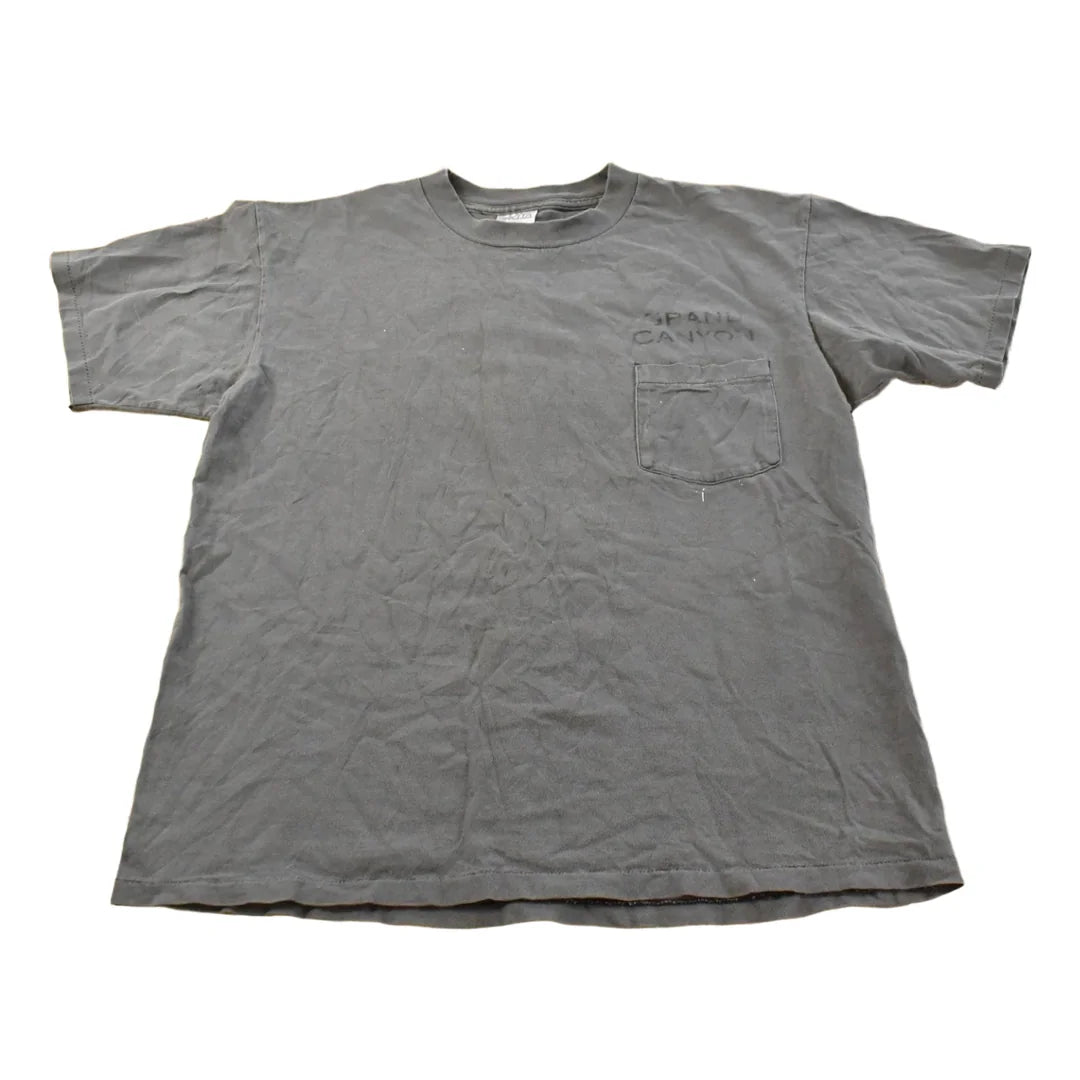 Vintage 1990's Grand Canyon Souvenir Travel Pocket T-Shirt Mens L from propervintagecanada
