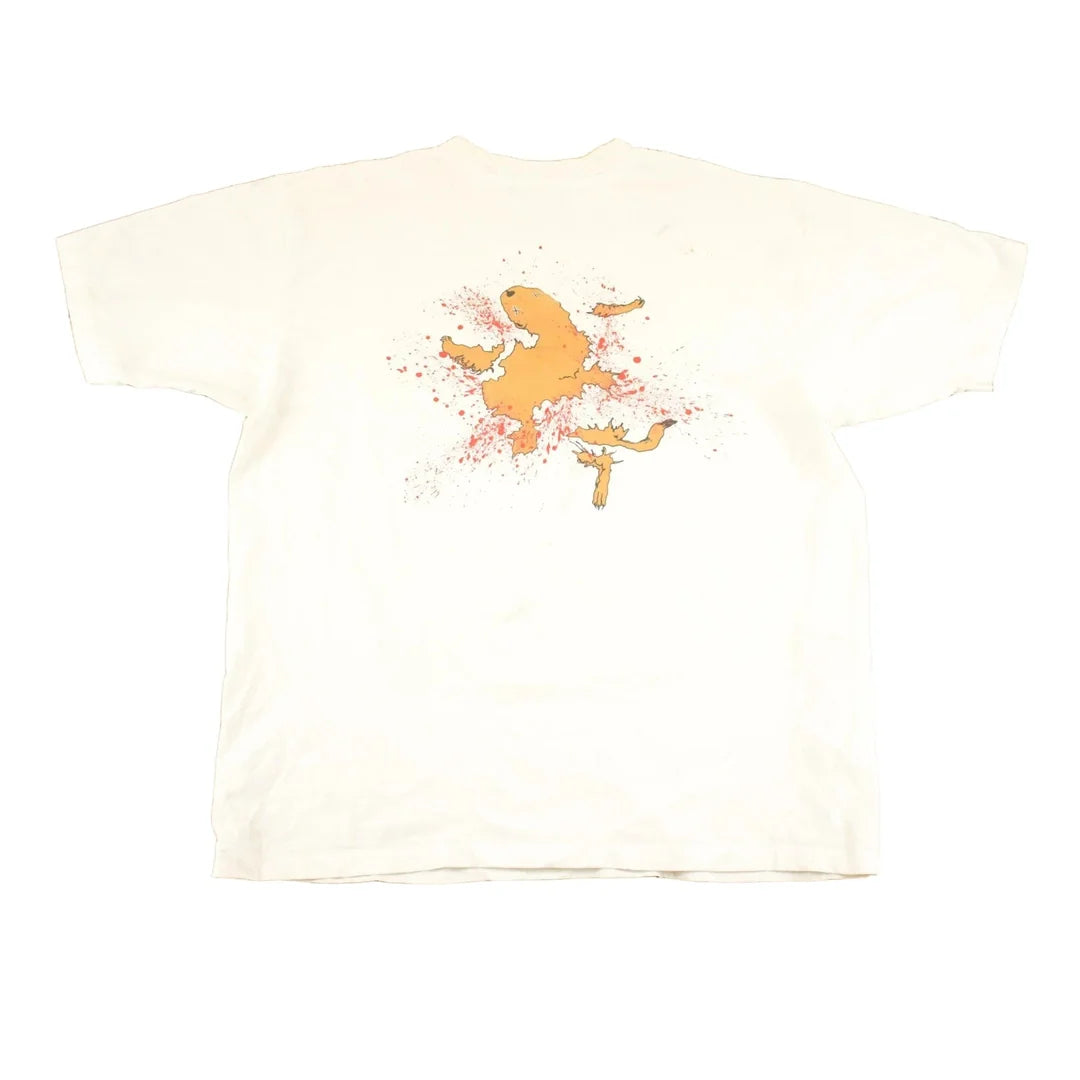 Vintage 1990's Groundhog Hunting Souvenir Travel T-Shirt Men's L from propervintagecanada