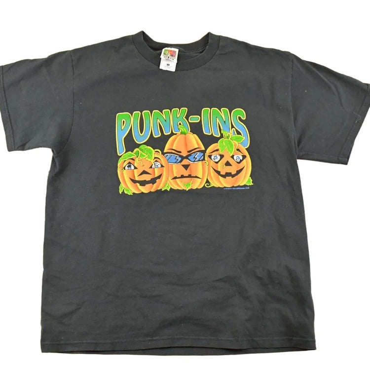 Vintage 1990's Halloween Punk Ins Souvenir Travel T-Shirt Men's M from propervintagecanada