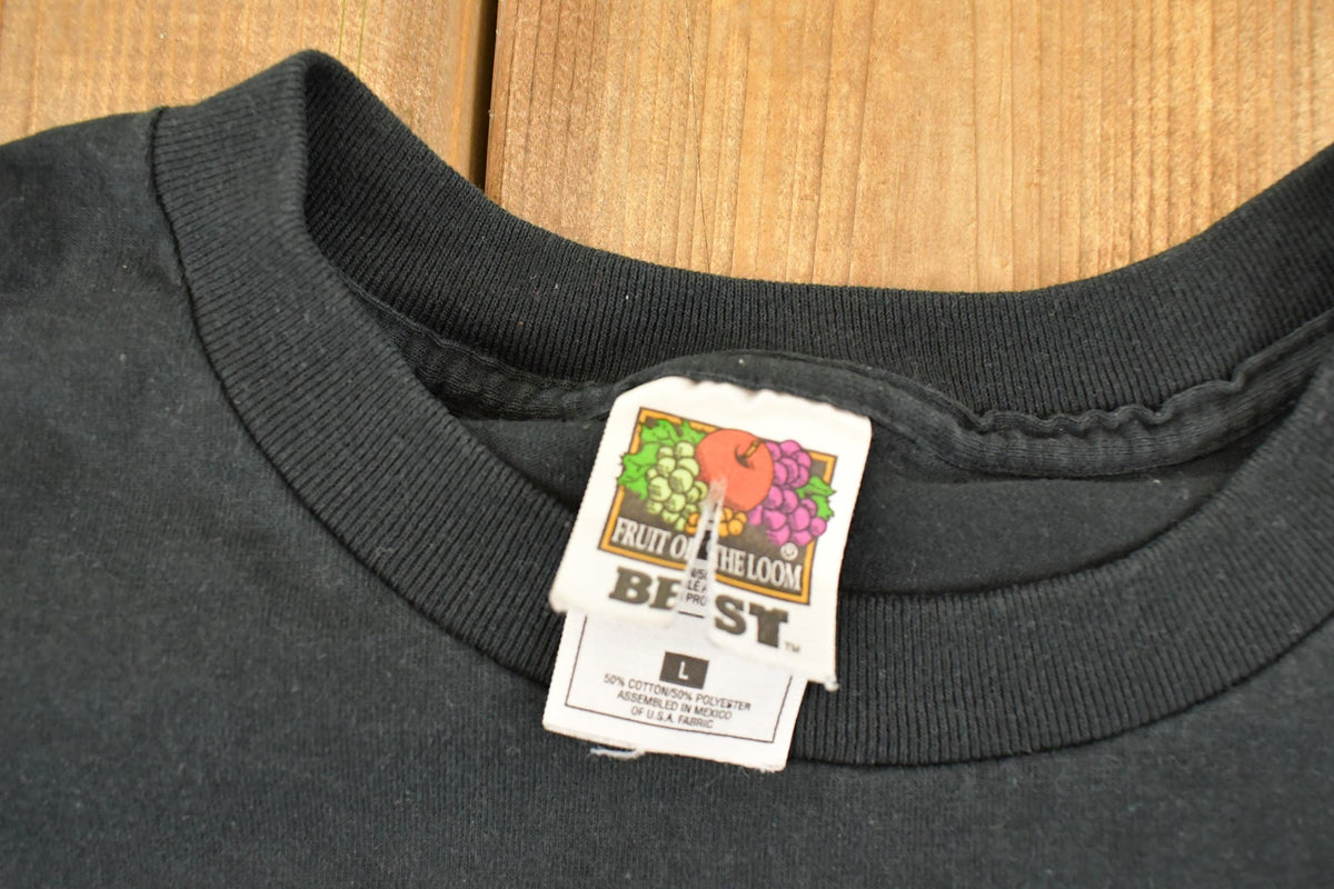 Vintage 1990's Halloween Punk Ins Souvenir Travel T-Shirt Men's M from propervintagecanada
