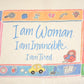 Vintage 1990's I Am Woman Souvenir Travel T-Shirt Women's L from propervintagecanada