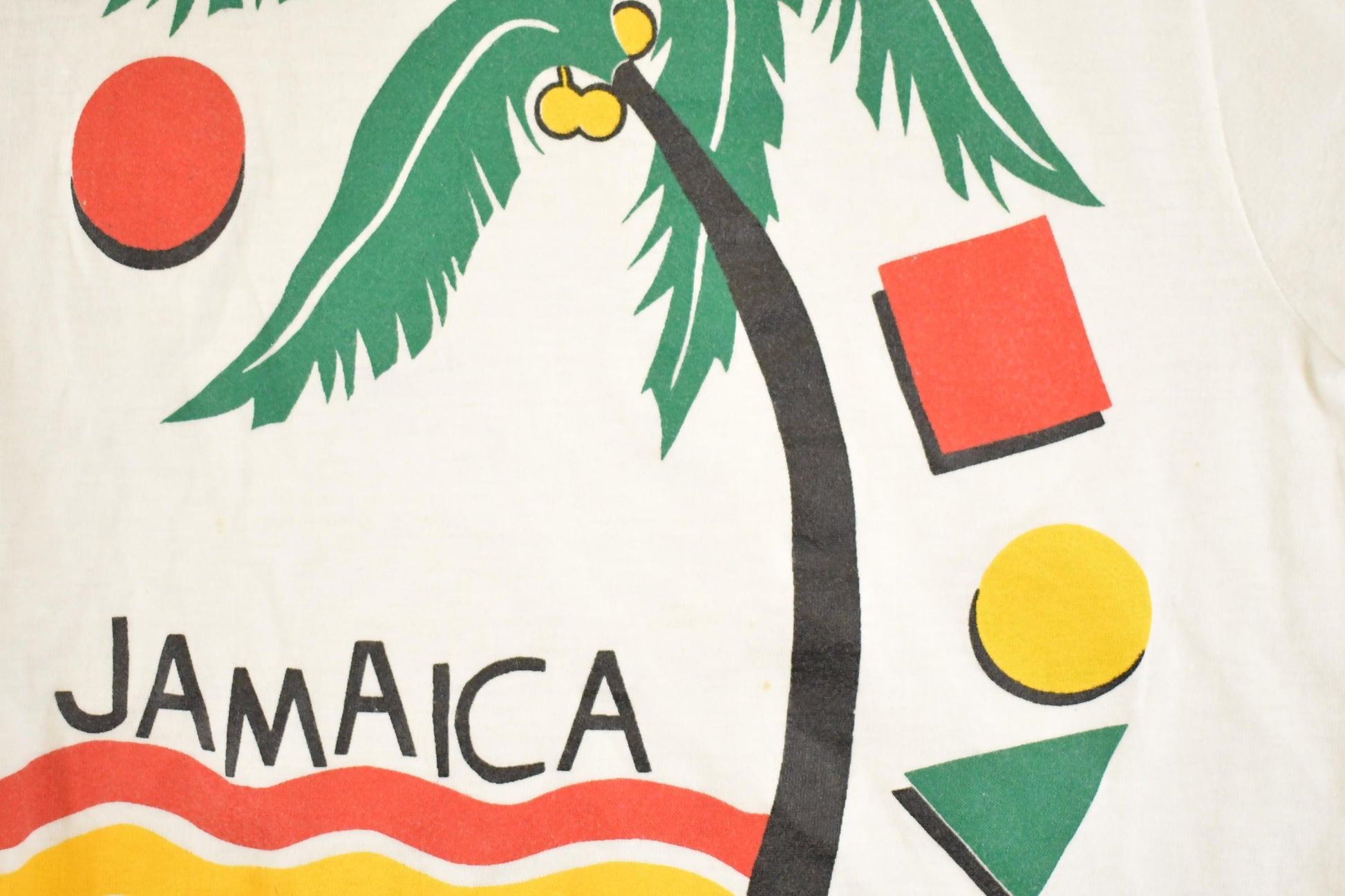 Vintage 1990's Jamaica Jus Kool Collection Souvenir Travel T-Shirt Men's S from propervintagecanada