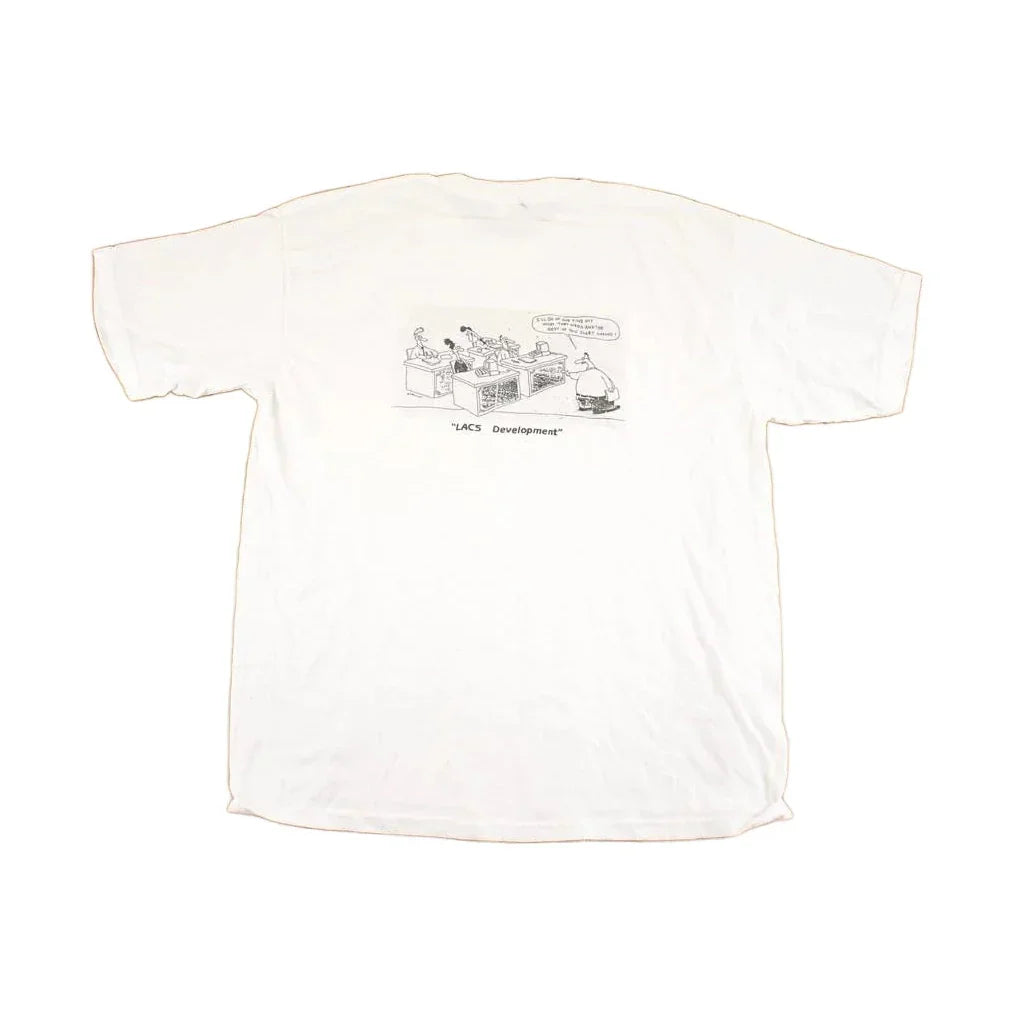 Vintage 1990's Lacs Development Souvenir Computer T-Shirt Men's L from propervintagecanada