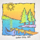 Vintage 1990's Lake City Minnesota Souvenir Travel Tank Top Mens L from propervintagecanada