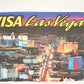 Vintage 1990's Las Vegas Nevada Visa Skyline Souvenir Travel T-Shirt Men's XL from propervintagecanada