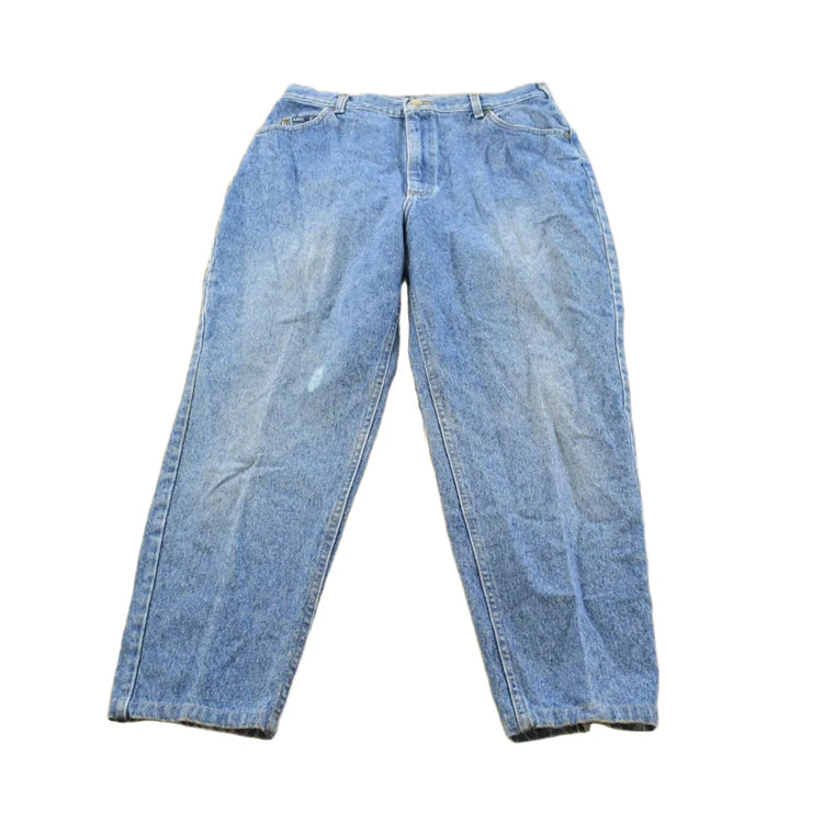 Vintage 1990's Lee Denim Blue Jeans 30 x 27.5 from propervintagecanada
