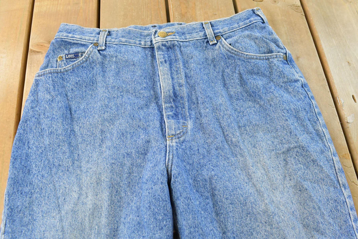 Vintage 1990's Lee Denim Blue Jeans 30 x 27.5 from propervintagecanada