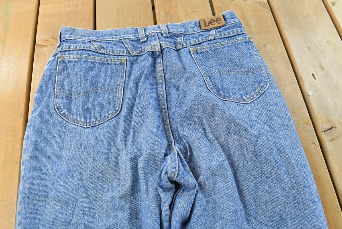 Vintage 1990's Lee Denim Blue Jeans 30 x 27.5 from propervintagecanada