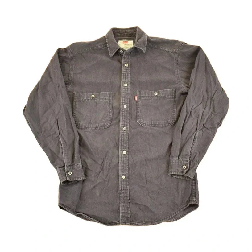 Vintage 1990's Levis Denim Button Up Shirt Men's M from propervintagecanada