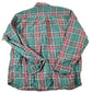 Vintage 1990's LL Bean Plaid Button Up Western Shirt Made In USA Men's XL from propervintagecanada