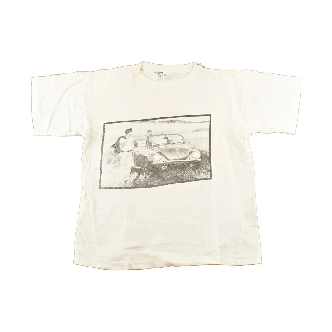 Vintage 1990's Love Birds Love Bug Photo Souvenir Travel T-Shirt Men's L from propervintagecanada