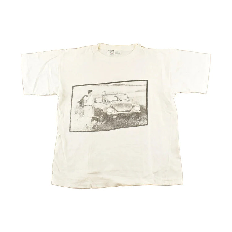 Vintage 1990's Love Birds Love Bug Photo Souvenir Travel T-Shirt Men's L from propervintagecanada
