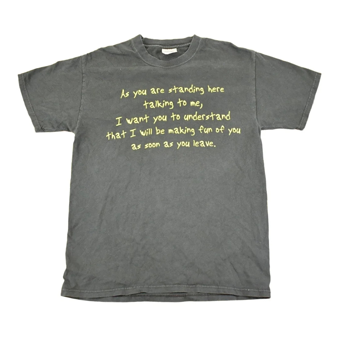 Vintage 1990's Making Fun Of You Funny Souvenir T-Shirt Men's M from propervintagecanada