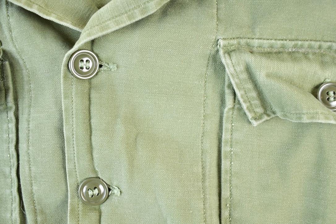 Vintage 1990's Military Button Up Shirt Mens M from propervintagecanada