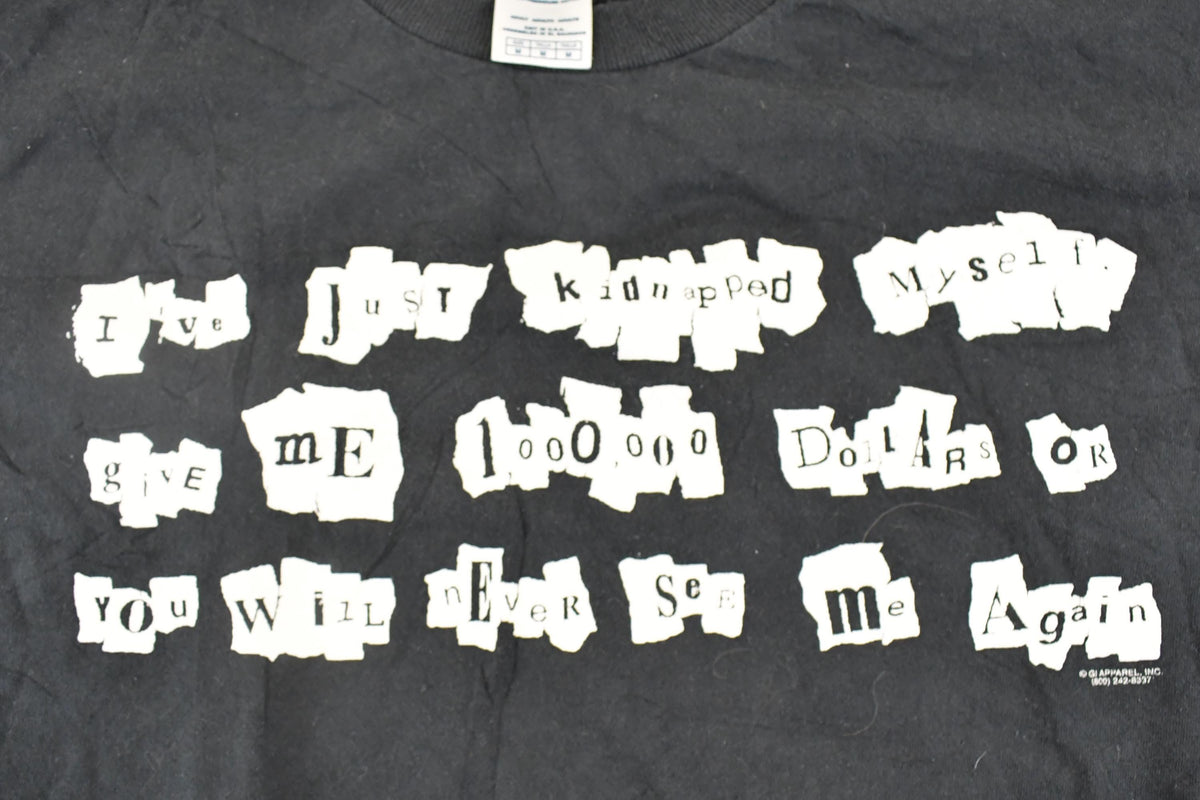 Vintage 1990's Million Dollars Funny Souvenir Comedy T-Shirt Men's M from propervintagecanada