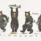 Vintage 1990's Minnesota Fish Envy Souvenir Funny Bears T-Shirt Men's S from propervintagecanada