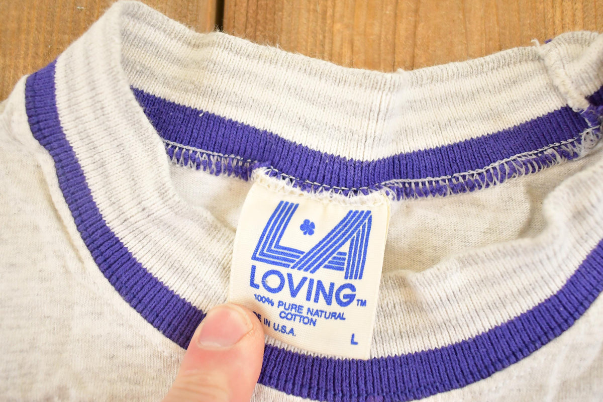 Vintage 1990's Minnesota Map LA Loving Souvenir Travel T-Shirt Mens M from propervintagecanada