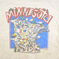 Vintage 1990's Minnesota Map LA Loving Souvenir Travel T-Shirt Mens M from propervintagecanada