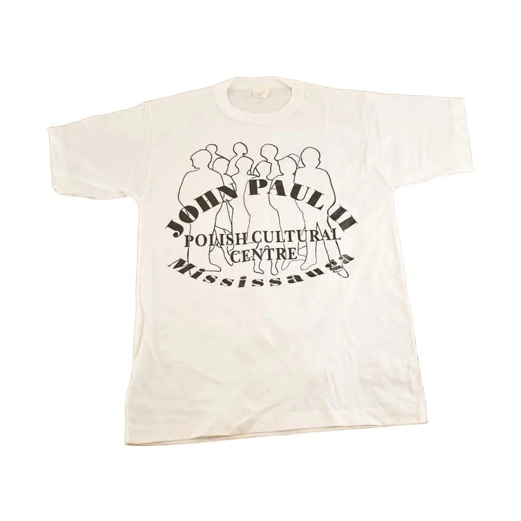 Vintage 1990's Mississauga Polish Cultural Centre Souvenir Travel T-Shirt Mens M from propervintagecanada