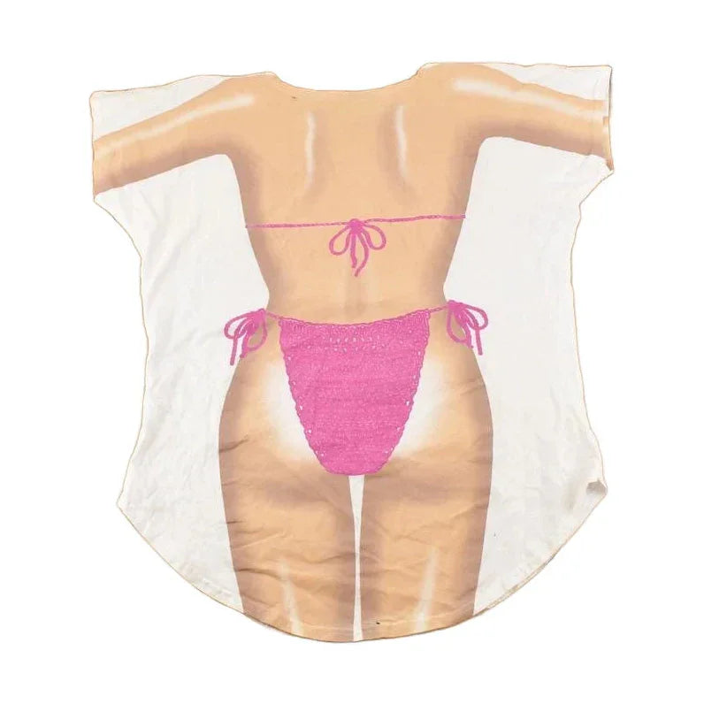 Vintage 1990's My Bikini Beach Body Souvenir Travel T-Shirt Women's XL from propervintagecanada