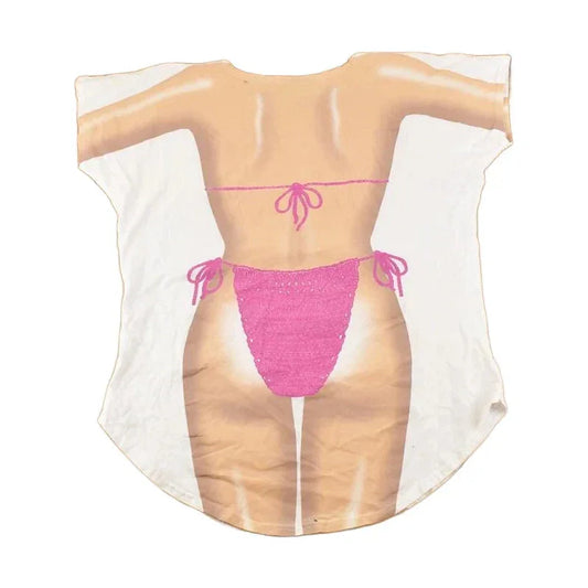 Vintage 1990's My Bikini Beach Body Souvenir Travel T-Shirt Women's XL from propervintagecanada