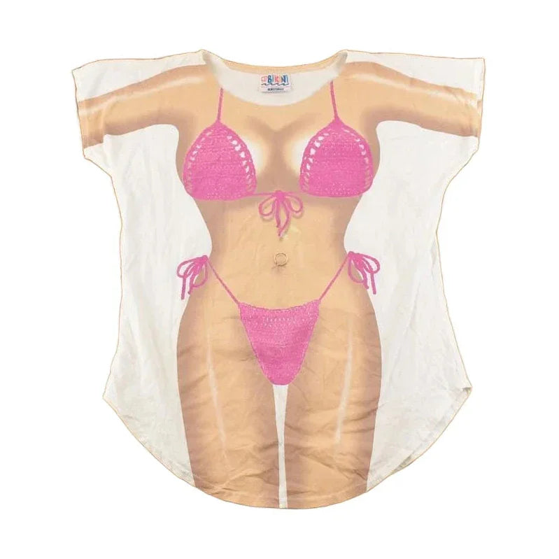 Vintage 1990's My Bikini Beach Body Souvenir Travel T-Shirt Women's XL from propervintagecanada