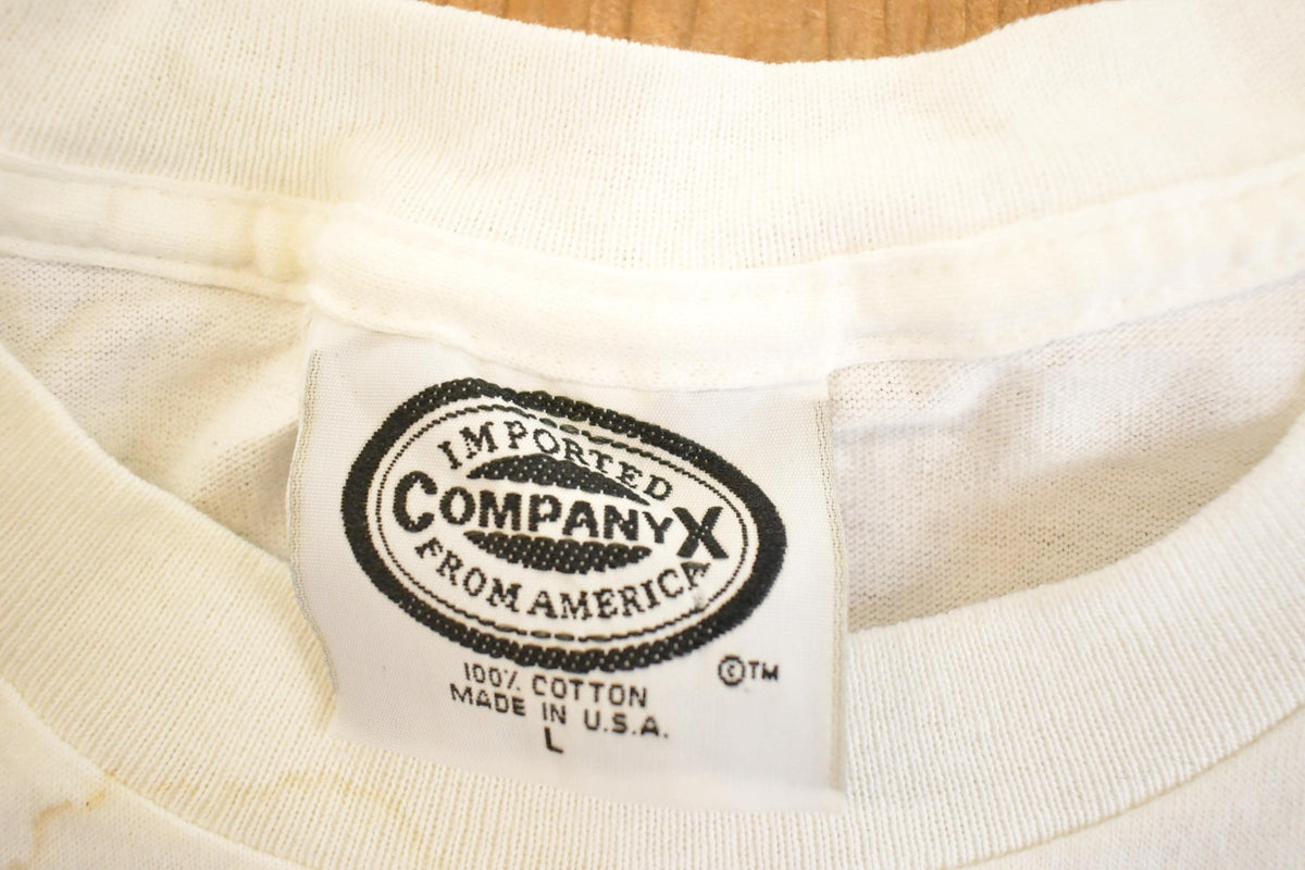 Vintage 1990's Nasty Computer Viruses Souvenir Software T-Shirt Men's XL from propervintagecanada