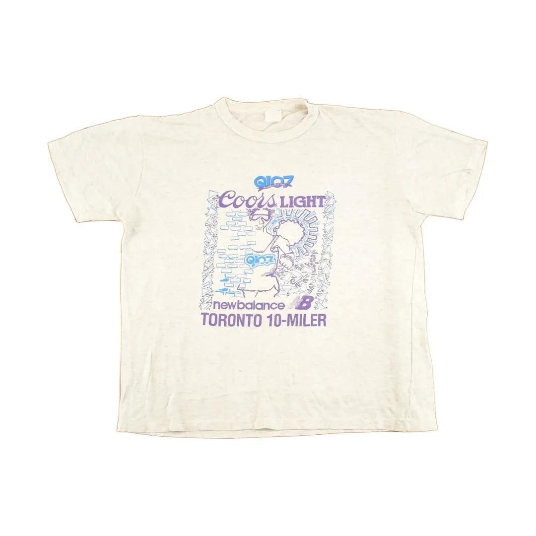 Vintage 1990's New Balance Runners Choice Toronto Souvenir T-Shirt Men's L from propervintagecanada