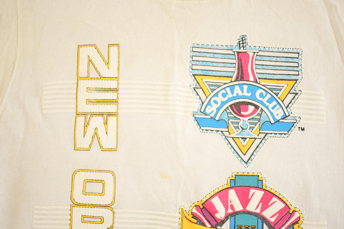 Vintage 1990's New Orleans Party Time Souvenir Travel T-Shirt Mens S from propervintagecanada