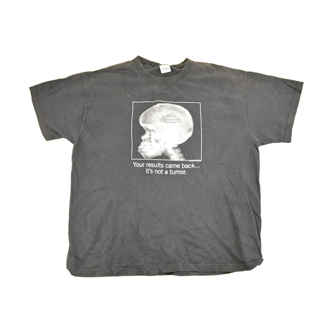 Vintage 1990's Not A Tumor Funny Souvenir X Ray T-Shirt Men's XL from propervintagecanada