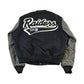 Vintage 1990's Oakland Los Angeles Raiders Leather Letterman Jacket Mens Medium from propervintagecanada