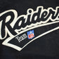 Vintage 1990's Oakland Los Angeles Raiders Leather Letterman Jacket Mens Medium from propervintagecanada