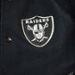 Vintage 1990's Oakland Los Angeles Raiders Leather Letterman Jacket Mens Medium from propervintagecanada