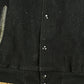 Vintage 1990's Oakland Raiders Leather Letterman Jacket Men's Large from propervintagecanada