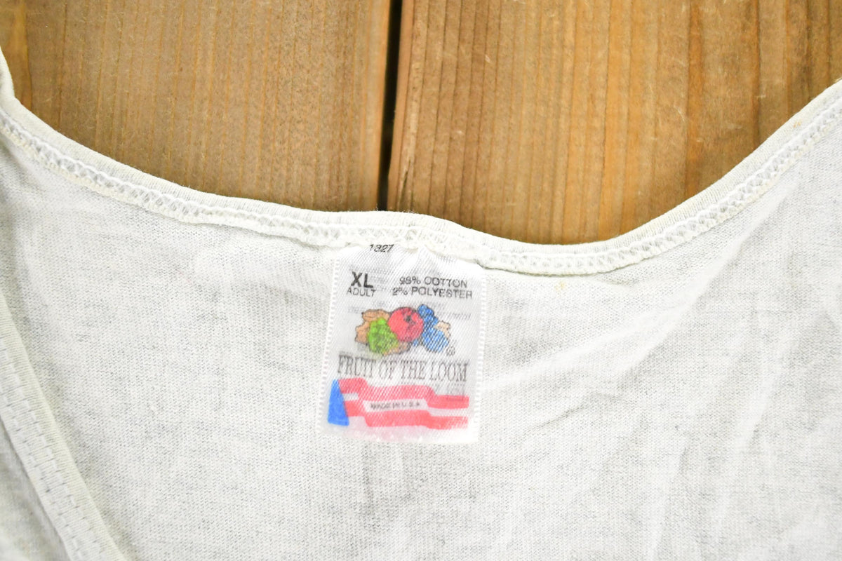 Vintage 1990's Okoboji Tech Souvenir Travel Tank Top Mens L from propervintagecanada