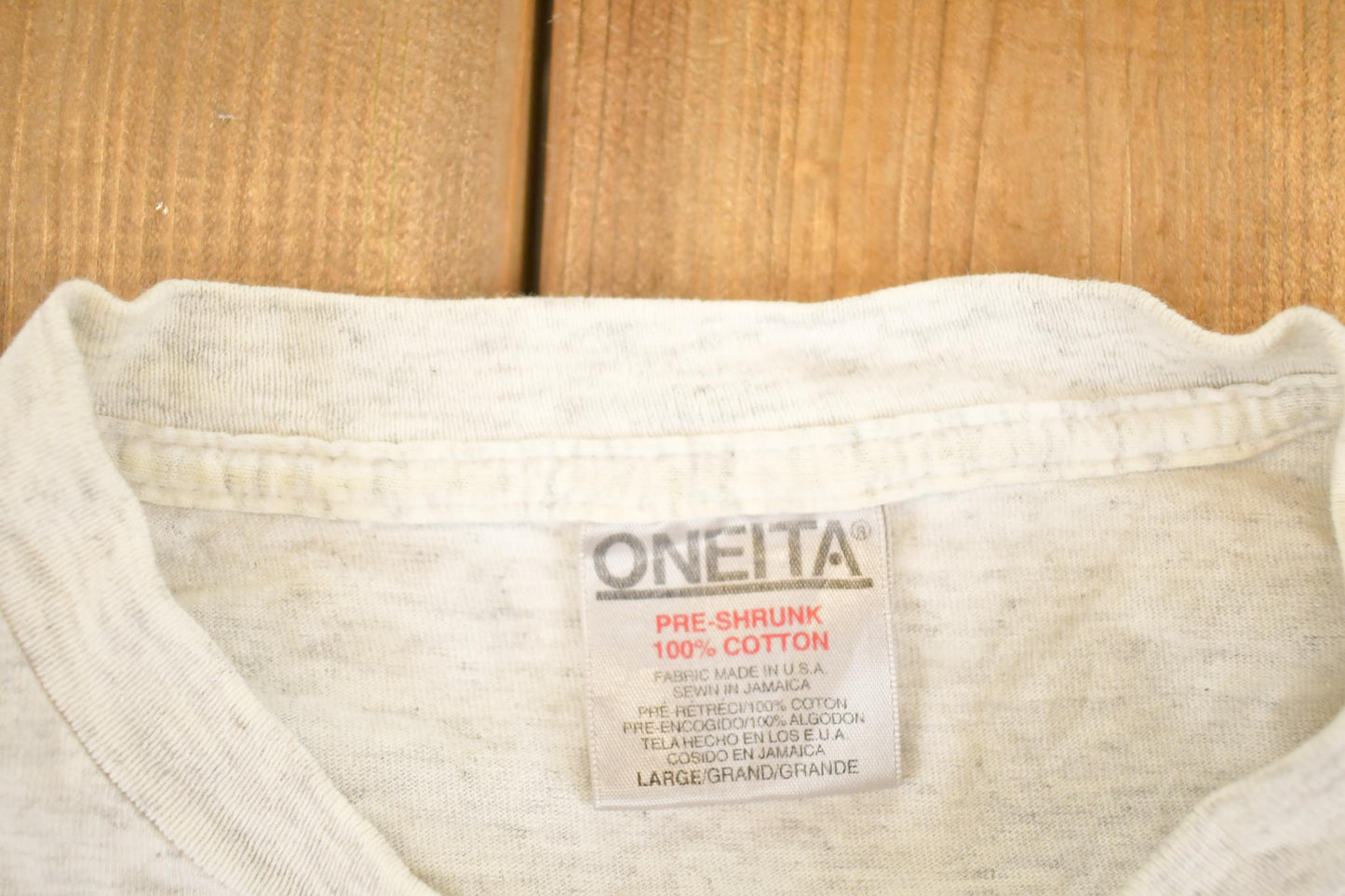 Vintage 1990's One World Making A Difference Souvenir Travel T-Shirt Men's M from propervintagecanada