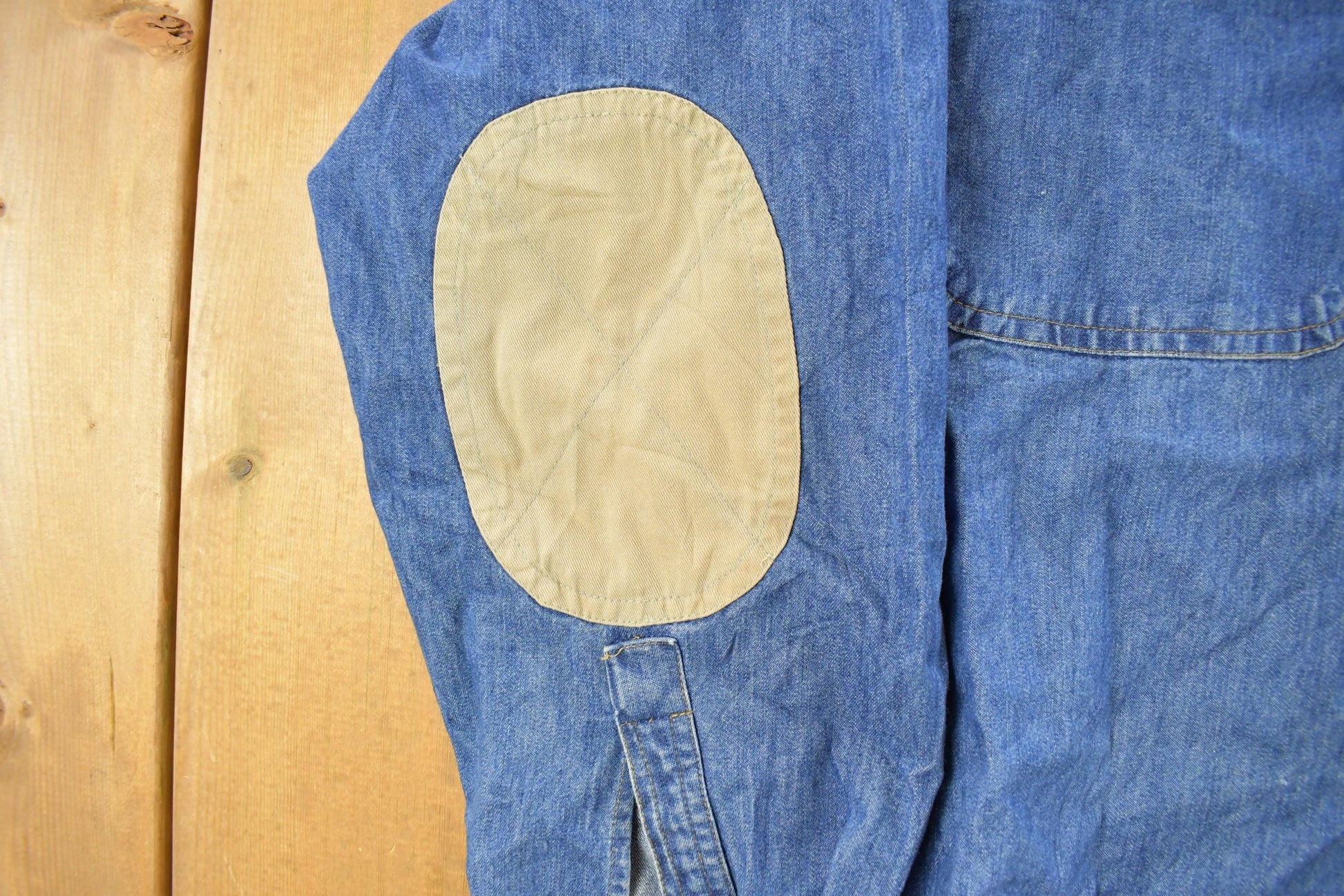Vintage 1990's Orvis Denim Button Up Shirt Men's XL from propervintagecanada