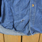 Vintage 1990's Orvis Denim Button Up Shirt Men's XL from propervintagecanada