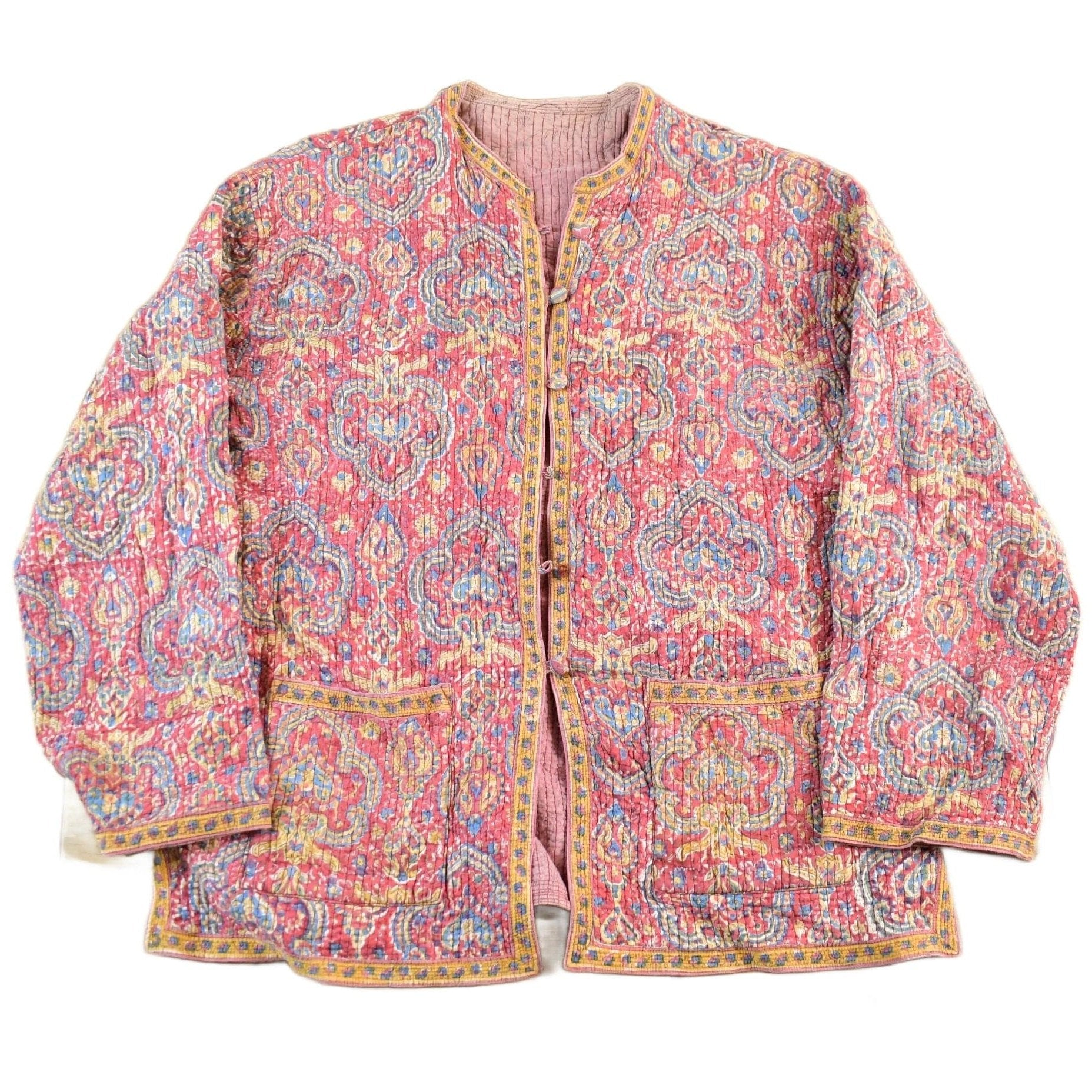 Vintage 1990's Paisley Button Up Light Jacket Women's Large from propervintagecanada